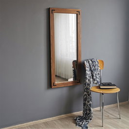 Hanah Home Espejo de Nogal 50x110 cm
